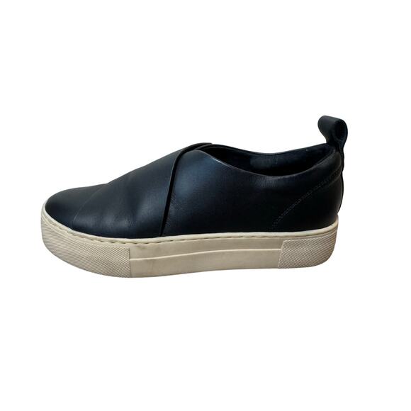 Women's AEROSOLES Brighton Black Leather Slip on Uppers, size 6.5 - Picture 1 of 10